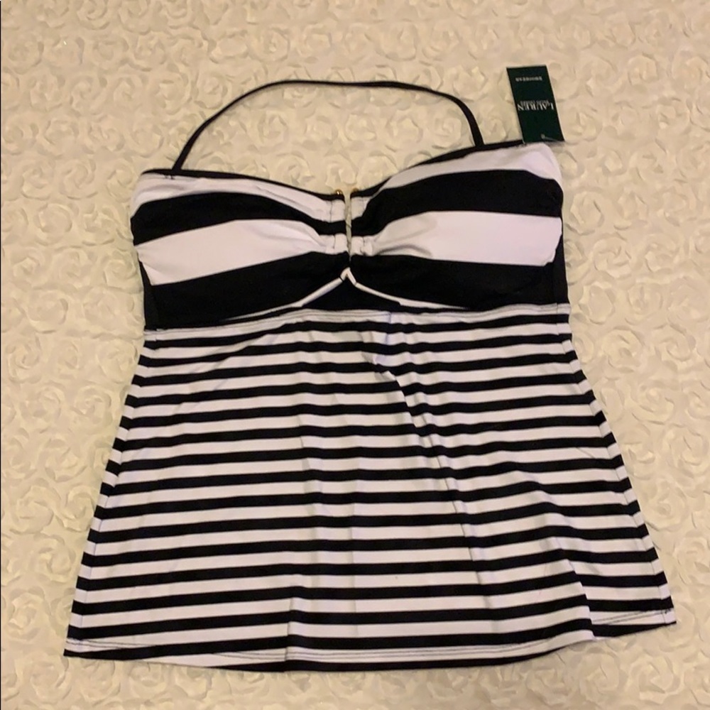 Ralph Lauren swim top Size 12 NWT